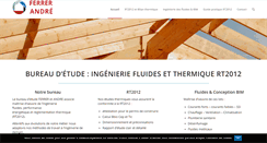 Desktop Screenshot of etude-thermique-rt-2012.com
